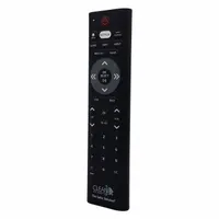 CLEAN REMOTE TV Remote Control: LG/Philips/RCA/Samsung/Universal, SCR10, Black, 1 1/4 in Overall Dp