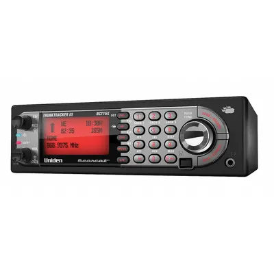 UNIDEN Desktop Police Scanner: Desktop, Analog, Trunking System, 9,000 Channels - Desktop Police Scanners