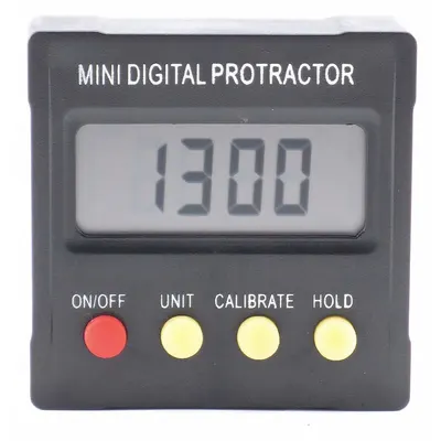 GENERAL TOOLS Digital Angle Finder: 2 1/8 in Overall Ht, 0°to 180°, Included, LCD, Plastic - Digital Angle Finders