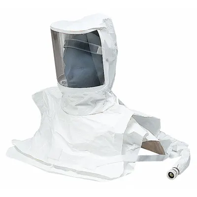ALLEGRO Double Bib Hood: Hood, Breathing Tube/Hood/Suspension, SAR System - Allegro General Purpose Headgear