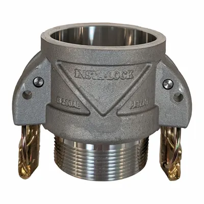 CONTINENTAL Cam and Groove Coupling: 1 in Coupling Size, 1 in Hose Fitting Size - Type B Aluminum Cam & Groove Fittings