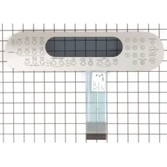 OEM replacement touchpad for Whirlpool ovens. Restores user interface functionality for temperature setting, timer operation, and other oven controls. Suitable for appliance repair in residential and commercial settings.
