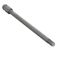 Imperial hex impact bit with 1/4 in hex head and standard length. Overall length of 8 in. Sold in a 5-pack. Suitable for driving hex-head screws and bolts with impact drivers in assembly and maintenance tasks.