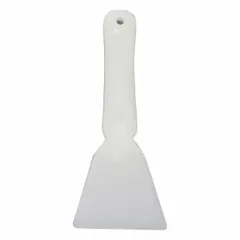 Sterile HDPE Lab Scraper, 7 1/2 in L x 4 1/4 in W, White, Gamma Irradiated
