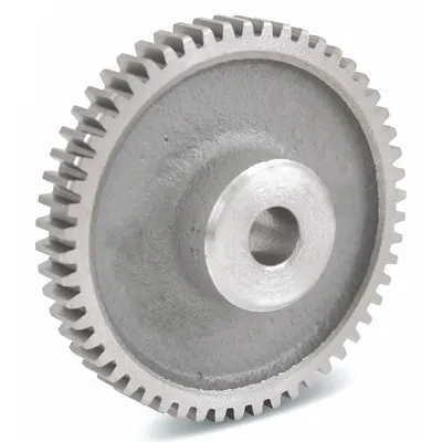 BOSTON Spur Gear: Inch, Pitch 10, 40 Teeth, 7/8 in Bore Dia, 14.5° Pressure Angle - Inch Spur Gears with Standard Hub
