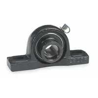 DAYTON Pillow Block Bearing: 1 1/8 in Bore, Cast Iron, Eccentric Collar, 1 9/16 in Shaft Ht