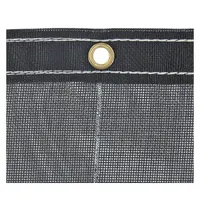 Mesh Tarp/Hardware Kit: Manual Dump Truck and Trailer, PVC-Coated Vinyl Mesh (MPN DTR7518)