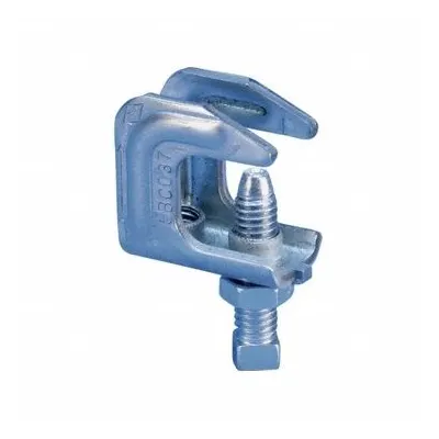 NVENT CADDY Stamped Beam Clamp: Pre-Galvanized Steel, 500 lb Load Capacity - C-Clamp Style Beam Clamps