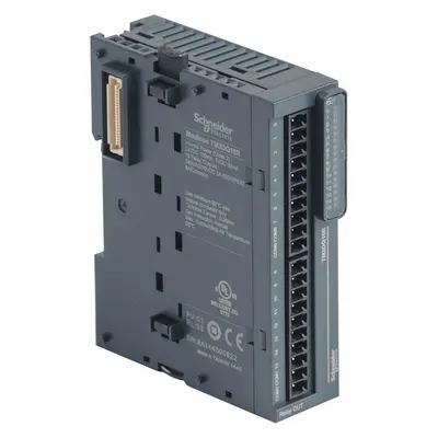 SCHNEIDER ELECTRIC Discrete Output Module: (16) Relay Out (MPN TM3DQ16R) - Modules for Schneider Controllers