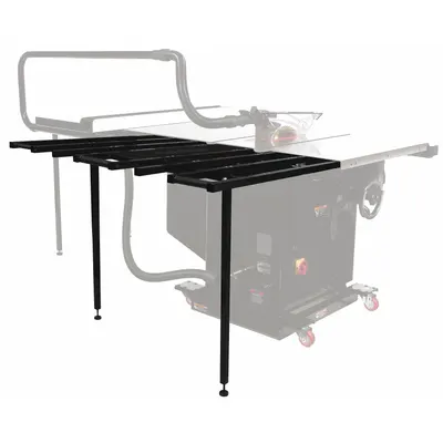 SAWSTOP Outfeed Table: Table Saw Outfeed Table - Table Saw Extensions