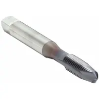OSG Spiral Point Tap: M4x0.7 Metric, D4 / 4H-6H, 2 Flute, Plug Chamfer, TiCN Coated High Speed Steel (MPN 1980408)