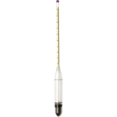 DURAC Specific Gravity Hydrometer: Specific Gravity Plain Form, 1.200/1.420, 0.0020 - Specific Gravity (Baume) Hydrometers