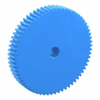 Machined Spur Gear: Module m 1.5, 65 Teeth, 12 mm Bore Dia, Nylon, 20° Pressure Angle, Plain Bore (MPN PS1.5-65)