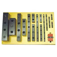 Hardened steel locating rail for precision workpiece positioning in machining and assembly fixtures. Used in CNC milling, jig and fixture setups, and automated manufacturing lines to ensure repeatable part alignment