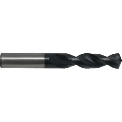 CLEVELAND Screw Machine Drill Bit: 9/64", 135° Split Point, TiAlN-Coated Cobalt - Cobalt Screw-Machine Length Drill Bits for Deep Hole-Drilling