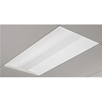 PHILIPS Recessed Troffer: 4 ft Lg, 2 ft Wd, 4,200 lm, 3500K, 33.7 W, 120 to 277V AC - 2 ft. x 4 ft. LED Center-Basket Troffers