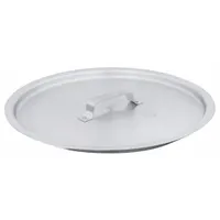 CRESTWARE Stock Pot Cover: 50 qt Compatible Pot Capacity, 16 7/8 in Dia, Aluminum, NSF Certified (MPN POTC50)