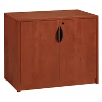 REGENCY Storage Cabinet: Cherry, Laminate/PVC, 29 in Overall Ht, 35 in Overall Wd, 24 in Overall Dp (MPN LSC2935CH)