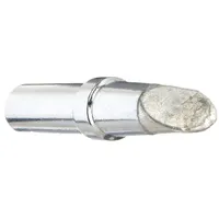 WELLER Soldering Tip: ET Series, Chisel, 4.8 mm W, 15.9 mm Lg (MPN TETDD)