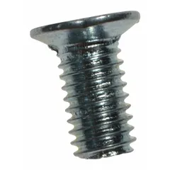 Cross slotted machine screw for use as a replacement part in Dayton hoist systems. Compatible with hoist models 2XY32 and 2XY33. Secures components during lifting operations.