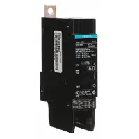 Miniature Circuit Breaker: 60 A Amps, 277V AC, 1 Poles, Std (MPN BQD160)