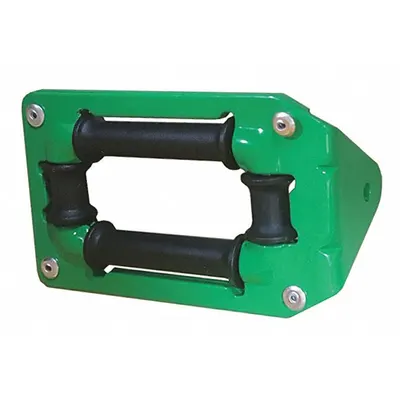 SPEEDAIRE Roller Guide: For RWA Series Reel Series, Nylon, Green, Steel, For 7 in Reel Wd - Roller Guide Assemblies for Spring-Return Hose Reels