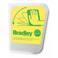 BRADLEY Stainless Handle: S08-336, Compatible with Bradley, Stainless Steel