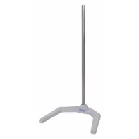 Lab Stand: Stainless Steel, 5/8 in Rod Dia, 9 1/2 in Overall Lg, 11 7/8 in Overall Wd (MPN A210)