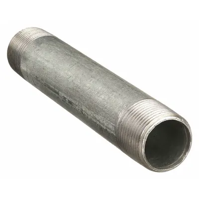 BECK Schedule 40 Galvanized Steel Pipe Nipple - Schedule 40 Threaded on Both Ends Pipe & Pipe Nipples
