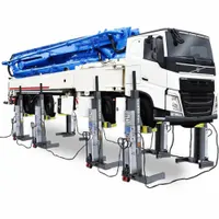 BENDPAK Vehicle Lift: 144,000 lb Load Capacity, 71 1/2 in Max Lift Ht, 1 in Min Lift Ht, 8 Lifts, PK (MPN PCL-18B-8 LOW VOLTAGE)