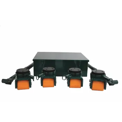 HILMAN ROLLERS KBSP-4P Bull Dolly Kit - Machine Roller Kits