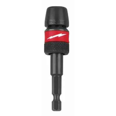 MILWAUKEE Bit Extension: Bit Extension, Impact, 1/4 in Compatible Bit Size - Quick-Change Bit Holders