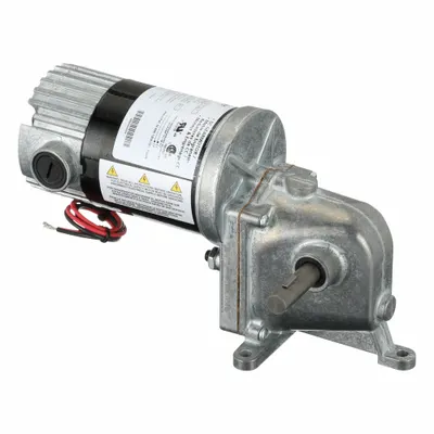 Dayton Gearmotor: Right Angle, 90V DC, TENV, 10 RPM, 228 in-lb Max Torque, 161:1 - Right Angle DC Gearmotors