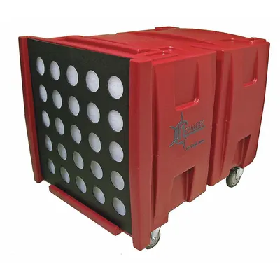 NOVATEK Air Scrubber: Polyethylene, Negative Air Pressure/Particulate Filtration - Heavy-Duty Steel Negative Air Machines