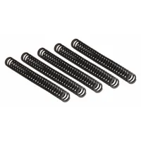 Replacement spring pack containing five springs for DeVilbiss paint spray gun models CVI-501-510-10, CVI-620G, and CVI-620GW. Used in maintenance of spray finishing equipment to restore proper spring tension and function