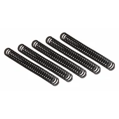 Replacement spring pack containing five springs for DeVilbiss paint spray gun models CVI-501-510-10, CVI-620G, and CVI-620GW. Used in maintenance of spray finishing equipment to restore proper spring tension and function.