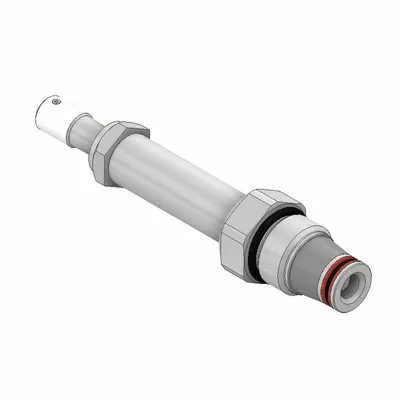 Parker Poppet Valve: Steel, Screw-In, Two Positions, Normally Closed, Two-Way - Solenoid Cartridge Valves