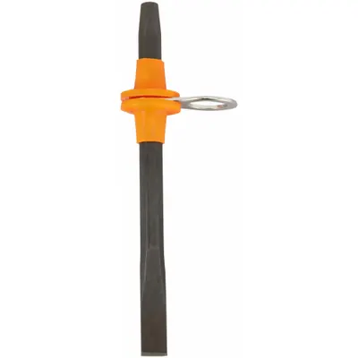 PROTO Cold Chisel: Steel, 5/8 in Blade Wd, 6 3/4 in Overall Lg, Tether Ready - Tether-Ready Cold Chisels