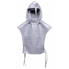 This universal-size hood provides head and chest coverage for use with powered air-purifying respirator (PAPR) systems. Suitable for industrial environments where respiratory protection against airborne particulates, mists, or fumes is required. Supplied in a 5-pack.