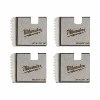 Pipe Threading Die Head: 1 1/4 in Pipe, NPT, Right Hand, Alloy Steel, 4 No. of Dies, 4 PK (MPN 48-36-1104)