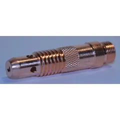 Collet body for plasma cutting torches, designed to hold and align electrodes with a maximum diameter of 0.04 inches. Sold in a pack of 5. Reference number 10N30.