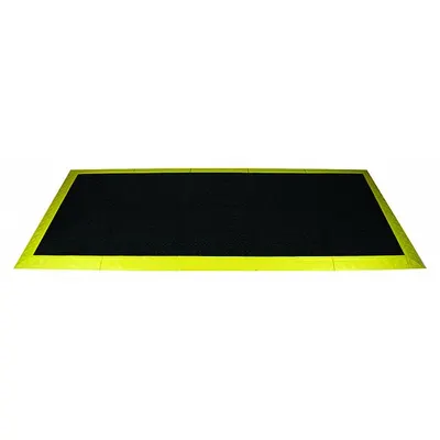 ERGO ADVANTAGE SAFE FLEX Interlocking Antifatigue Mat Kit: Interlocking Antifatigue Mat Kit, 3 ft x 8 ft - Ergo Advantage Safe-Flex Interlocking Mat System