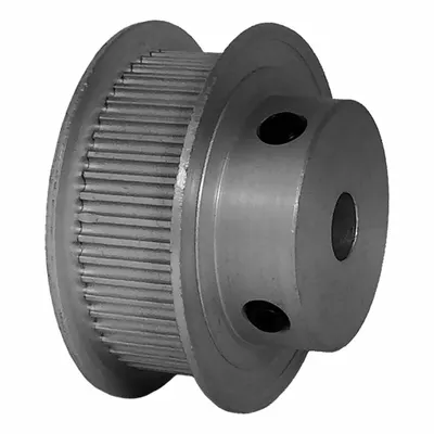 Dayton Timing Pulley: Modified Curvilinear, Fixed, For GT Timing Belt Section - GT Section Fixed-Bore Timing Pulleys with Hub