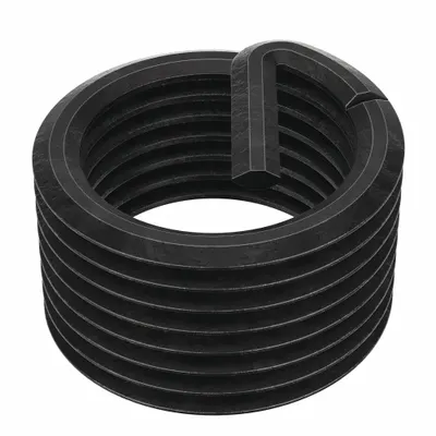 HELI-COIL Helical Insert: Free-Running, M14-1.25 Thread Size, 10.7 mm Overall Lg - Free-Running Tanged Helical Inserts