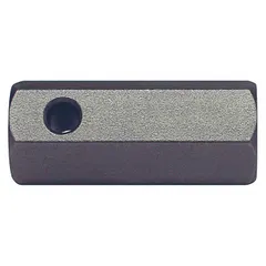 Imperial hex impact bit with standard square drive, 1/2 in bit industry size, and 2 5/8 in overall length. Designed for driving square-drive fasteners in high-torque applications such as automotive assembly and industrial maintenance.