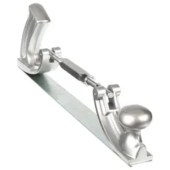 Steel file holder designed for 14 in file length with a 15 in overall length. Features a threaded knob tensioning system for secure grip. Used with milled tooth files in metalworking and fabrication tasks.