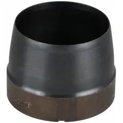 This round hollow punch is designed for cutting clean holes in gasket materials such as paper, cloth, or rubber. It features a 2-1/4 in shank diameter and 2-1/4 in overall length, supplied in a cloth bag. Suitable for general gasket-making applications in maintenance and repair work.