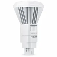 PHILIPS Compact LED Bulb: Type B, 2-Pin (G24d), Tube, LED, 3000K/3500K/4000K, 11 W Watt (MPN 11PL-C/T/COR/32V-3CCT/MF15/P/20/1)