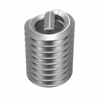 HELI-COIL Helical Insert: Tanged Tang Style, Free-Running, 1/4"-20 Thread Size, Plain, Plain, 500 PK (MPN 1185-4CN500S)