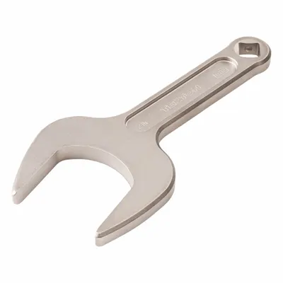 TEKTON Open End Wrench: Chromium Molybdenum Steel, Satin, 2 in Head Size - SAE, Single End, Open End Service Wrenches
